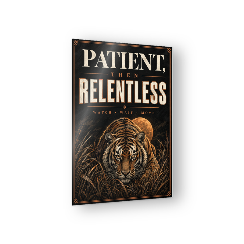 Patient, Then Relentless