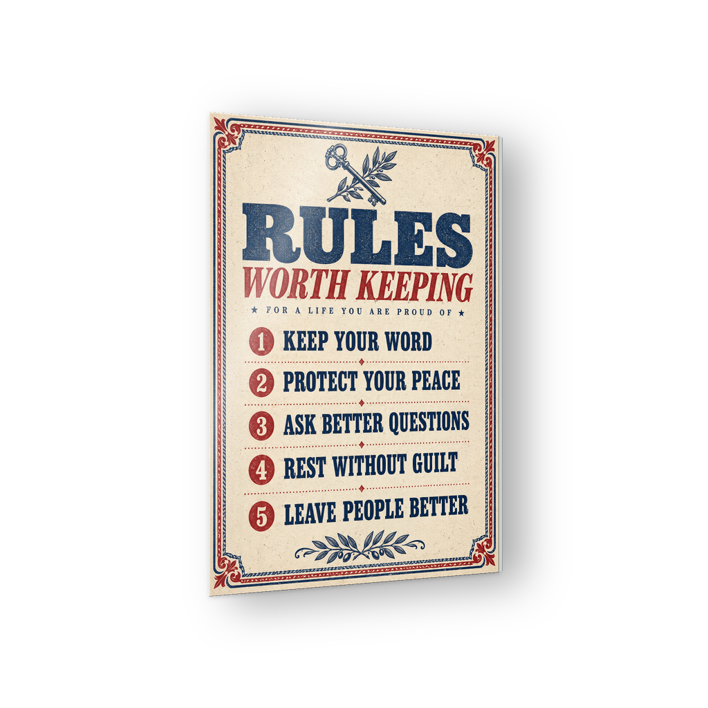 Rules Worth Keeping