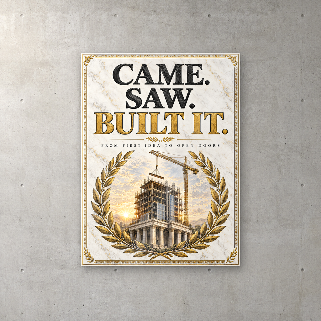 Came. Saw. Built It.