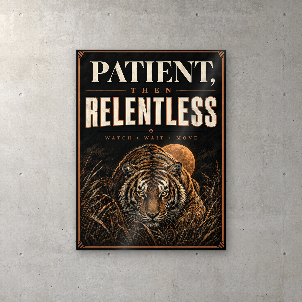 Patient, Then Relentless