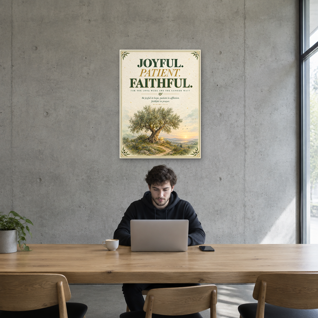 Joyful. Patient. Faithful.