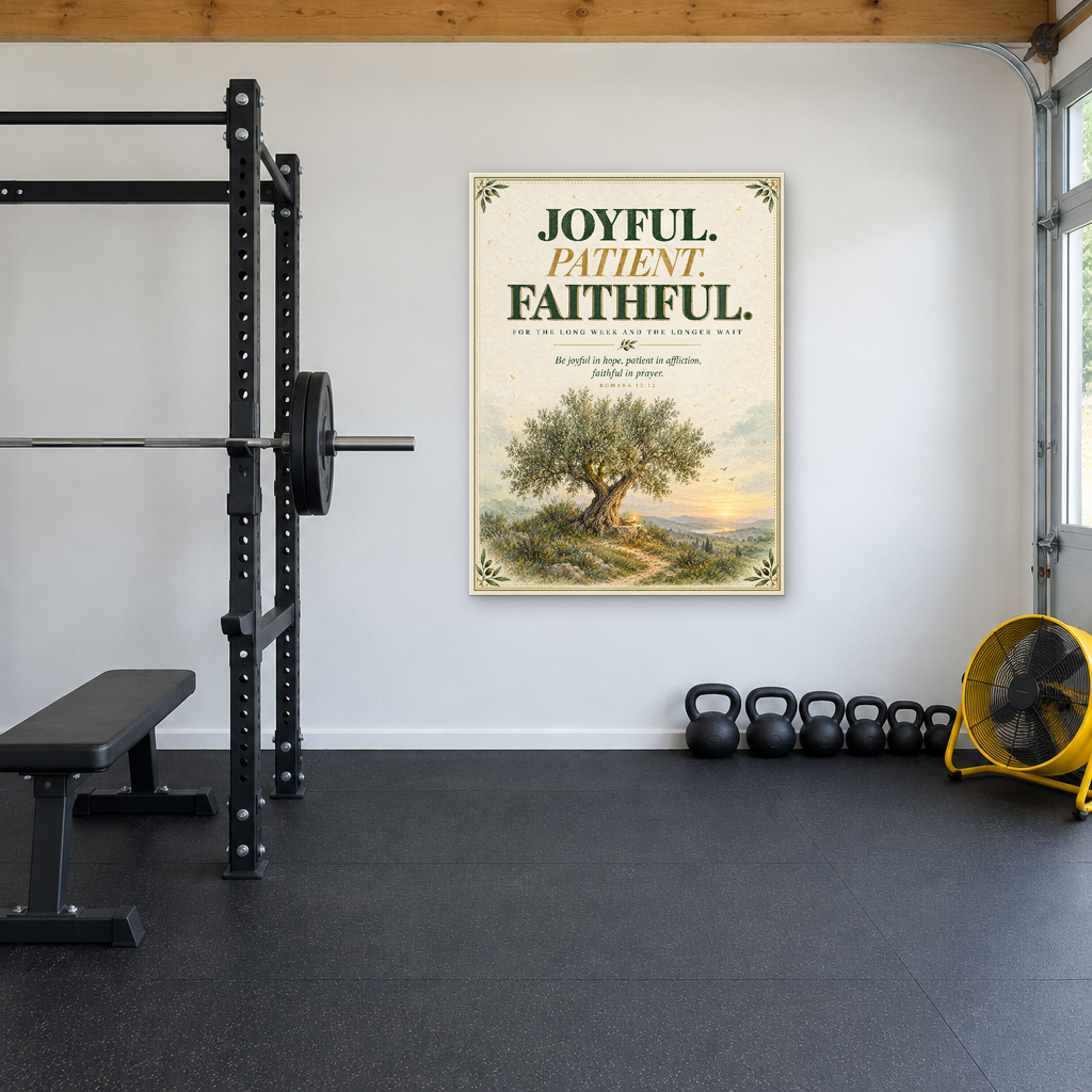 Joyful. Patient. Faithful.