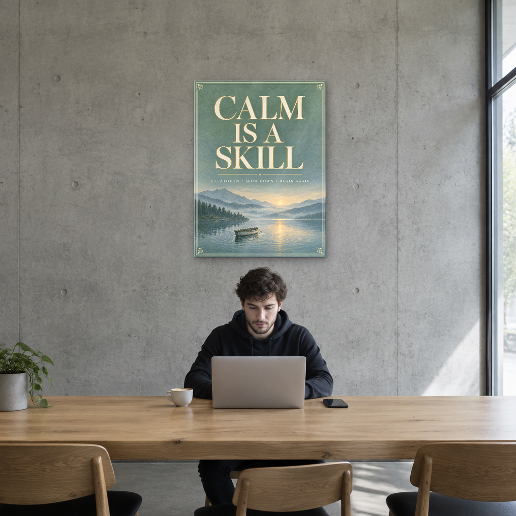 Calm Is A Skill