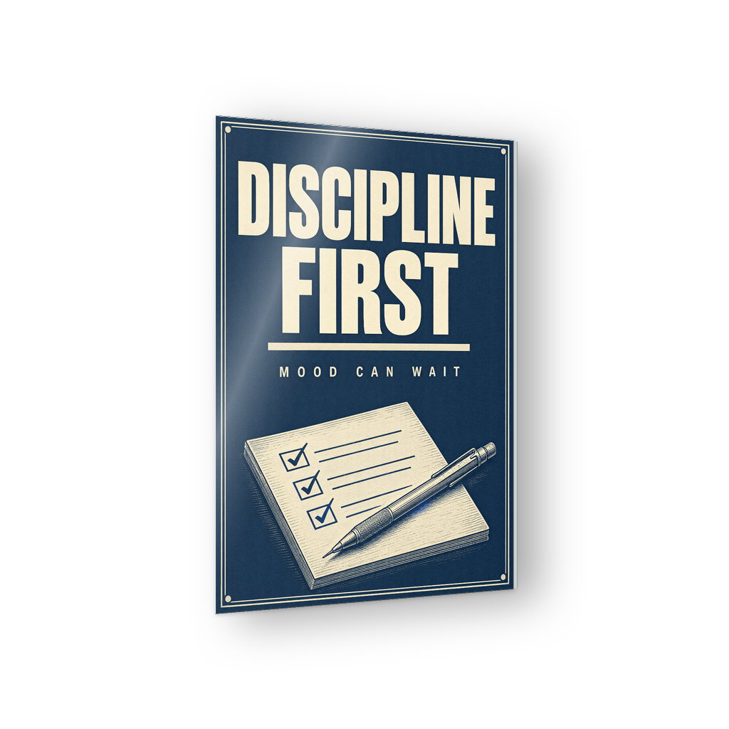 Discipline First