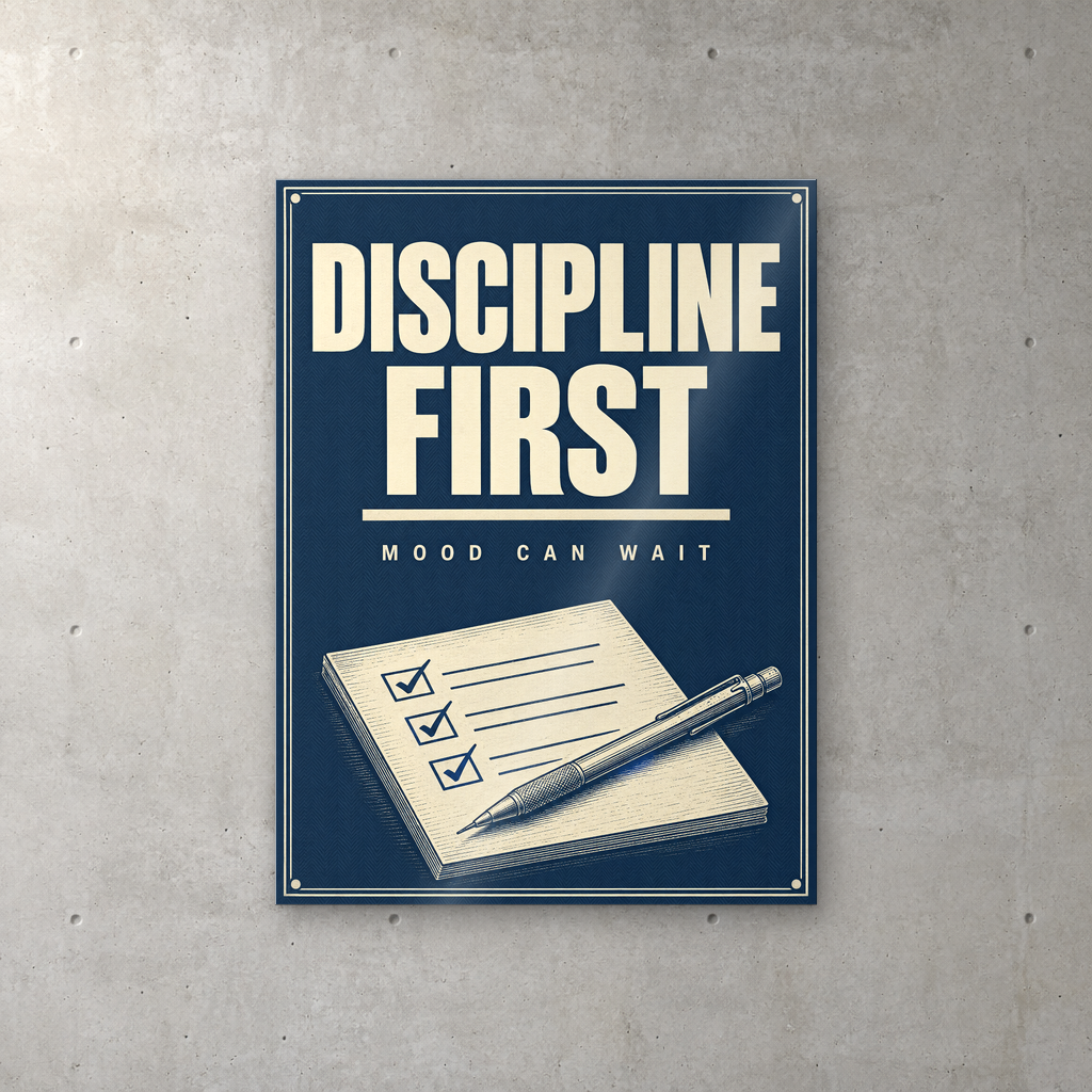 Discipline First